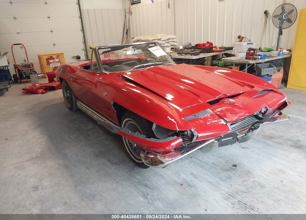 1964 CHEVROLET CORVETTE VIN: 40867S118746