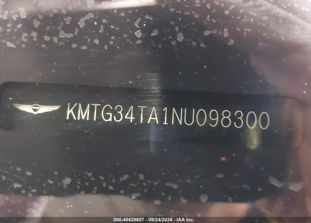 2022 GENESIS G70 2.0T AWD VIN: KMTG34TA1NU098300