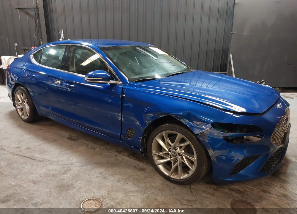2022 GENESIS G70 2.0T AWD VIN: KMTG34TA1NU098300