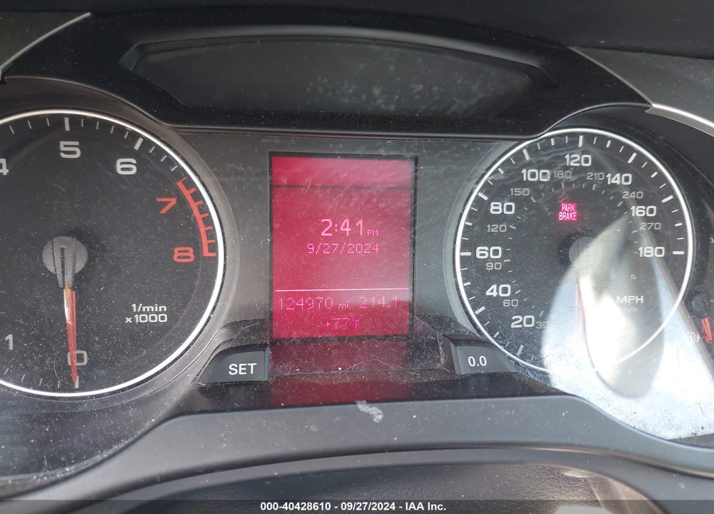 2012 AUDI A4 2.0T PREMIUM VIN: WAUBFAFL2CN012606