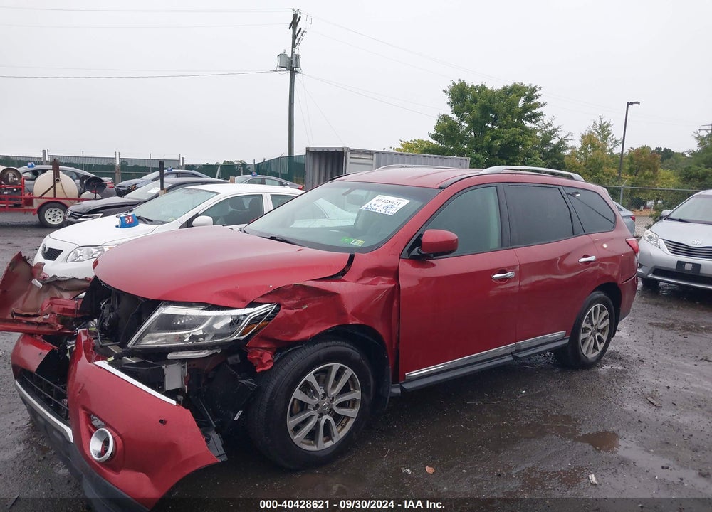 2015 NISSAN PATHFINDER SL VIN: 5N1AR2MM0FC669410