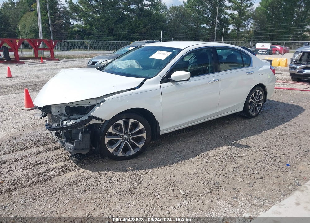 2015 HONDA ACCORD SPORT VIN: 1HGCR2F54FA201275