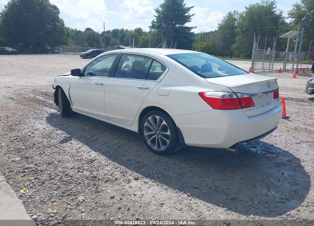 2015 HONDA ACCORD SPORT VIN: 1HGCR2F54FA201275