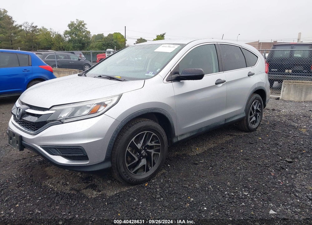 2016 HONDA CR-V SE VIN: 2HKRM4H43GH653607