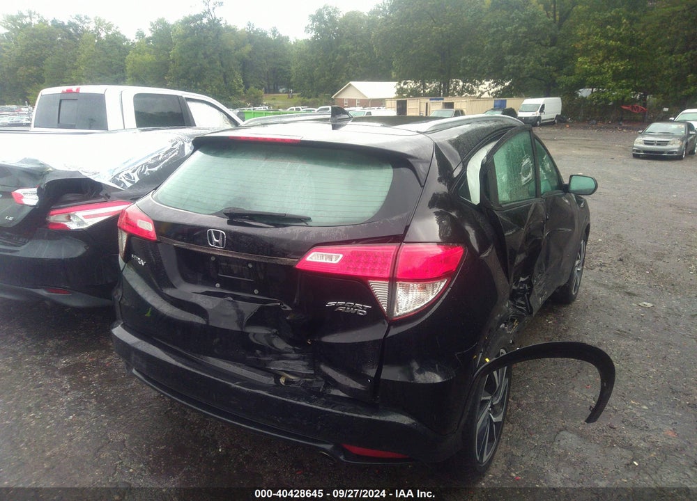 2019 HONDA HR-V SPORT VIN: 3CZRU6H1XKG709619
