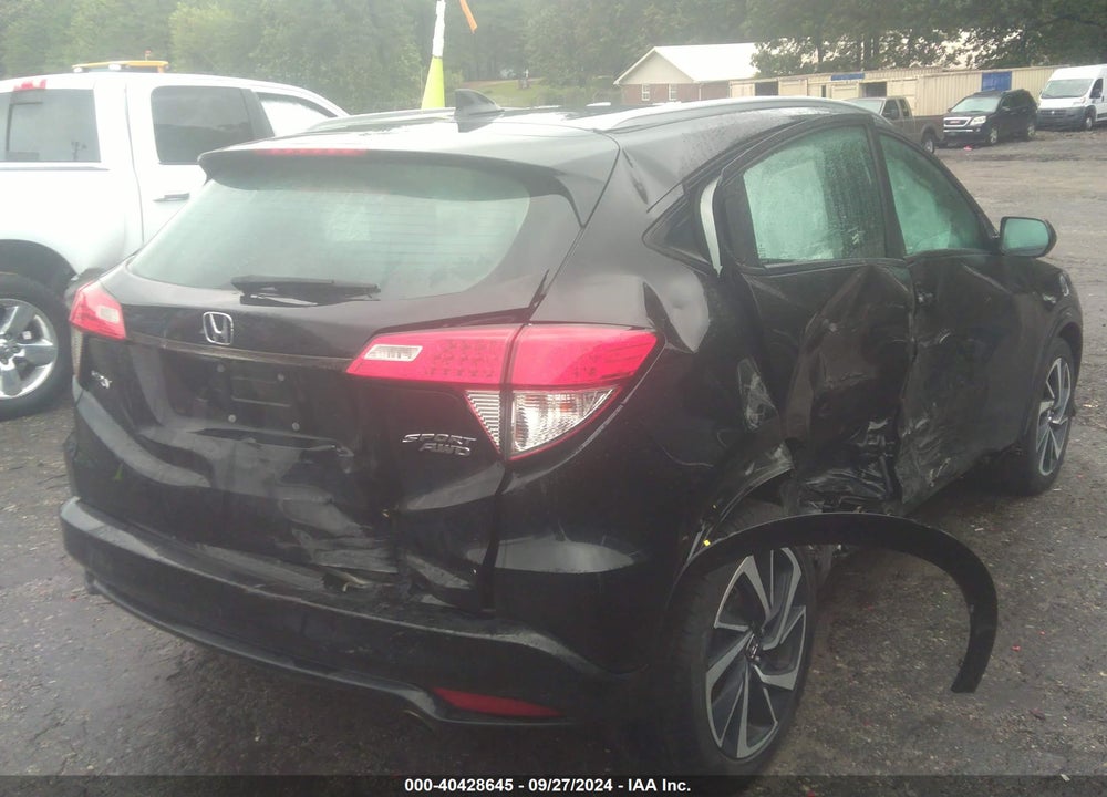 2019 HONDA HR-V SPORT VIN: 3CZRU6H1XKG709619