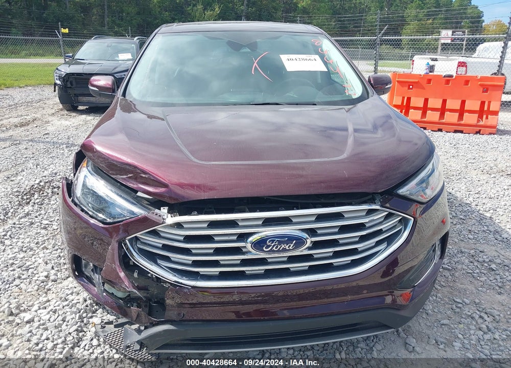 2022 FORD EDGE TITANIUM VIN: 2FMPK4K97NBB07012