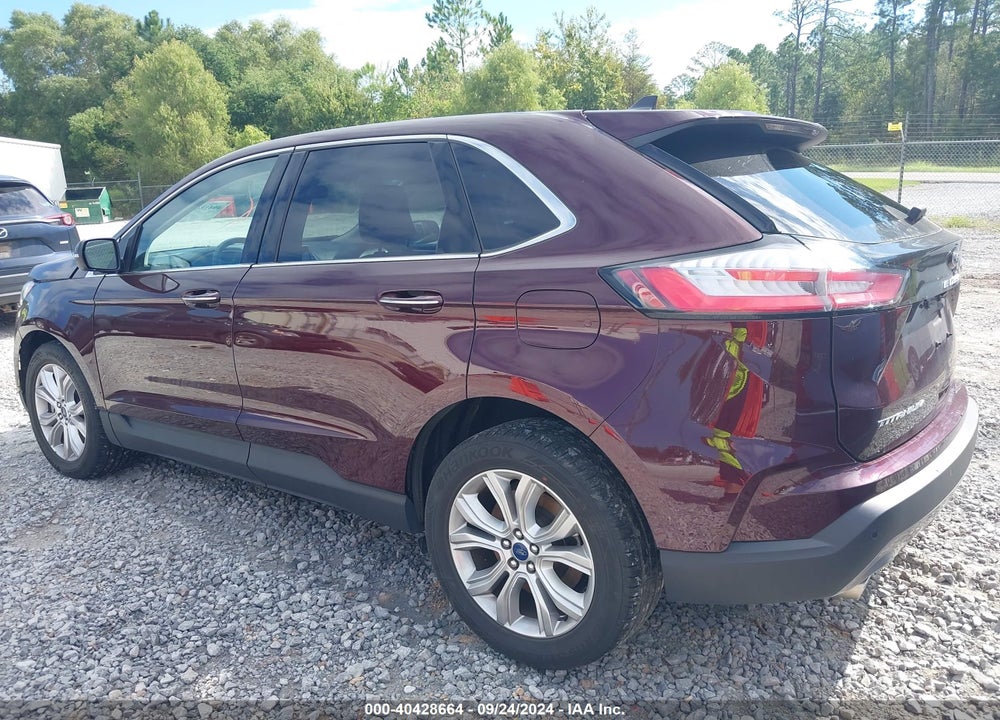 2022 FORD EDGE TITANIUM VIN: 2FMPK4K97NBB07012
