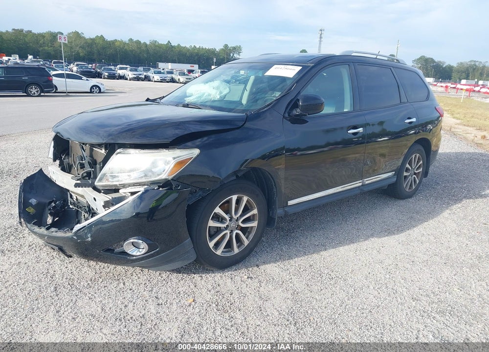2014 NISSAN PATHFINDER SL VIN: 5N1AR2MM6EC695055