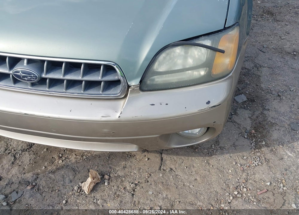 2003 SUBARU OUTBACK VIN: 4S3BH675637620269