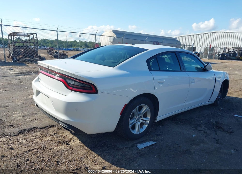 2022 DODGE CHARGER SXT RWD VIN: 2C3CDXBG8NH259167