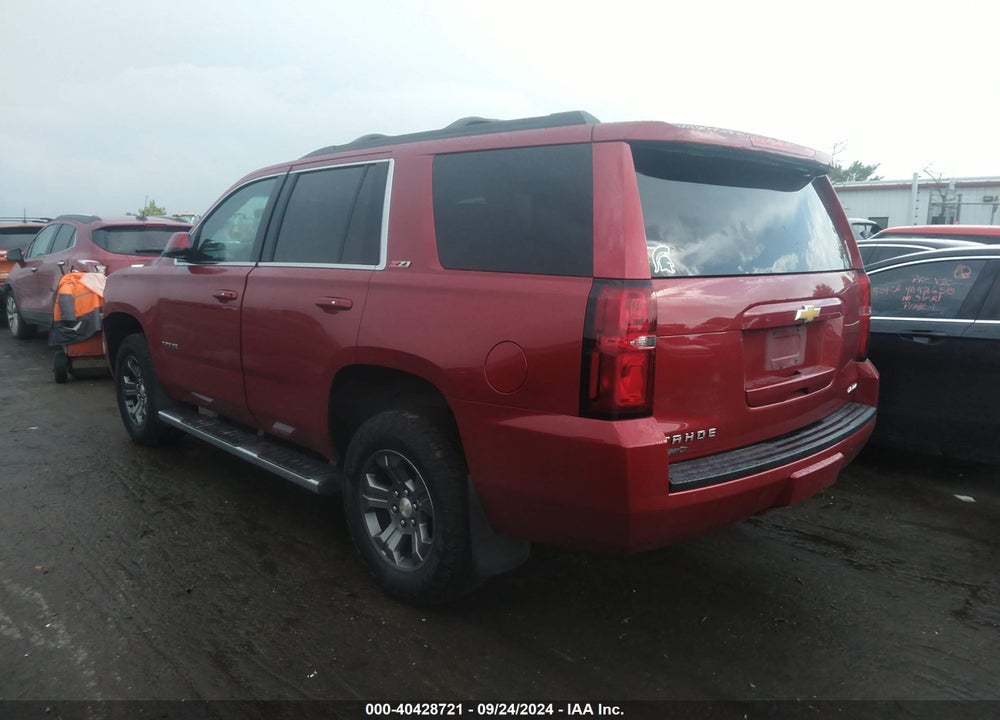 2015 CHEVROLET TAHOE LT VIN: 1GNSKBKC0FR582263