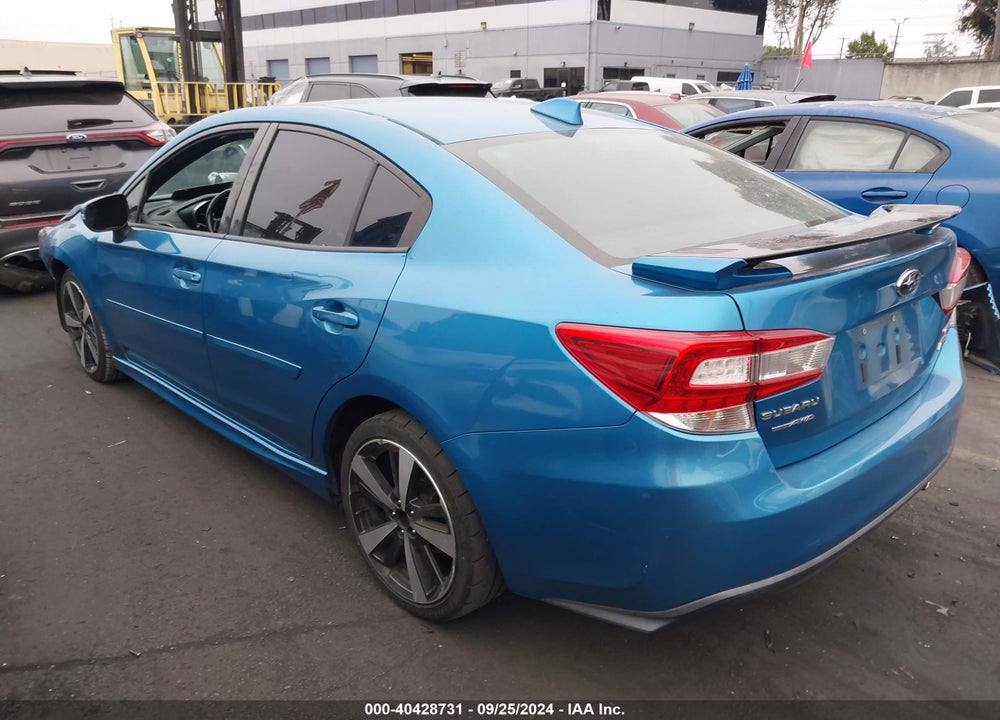 2017 SUBARU IMPREZA 2.0I SPORT VIN: 4S3GKAM64H3604562