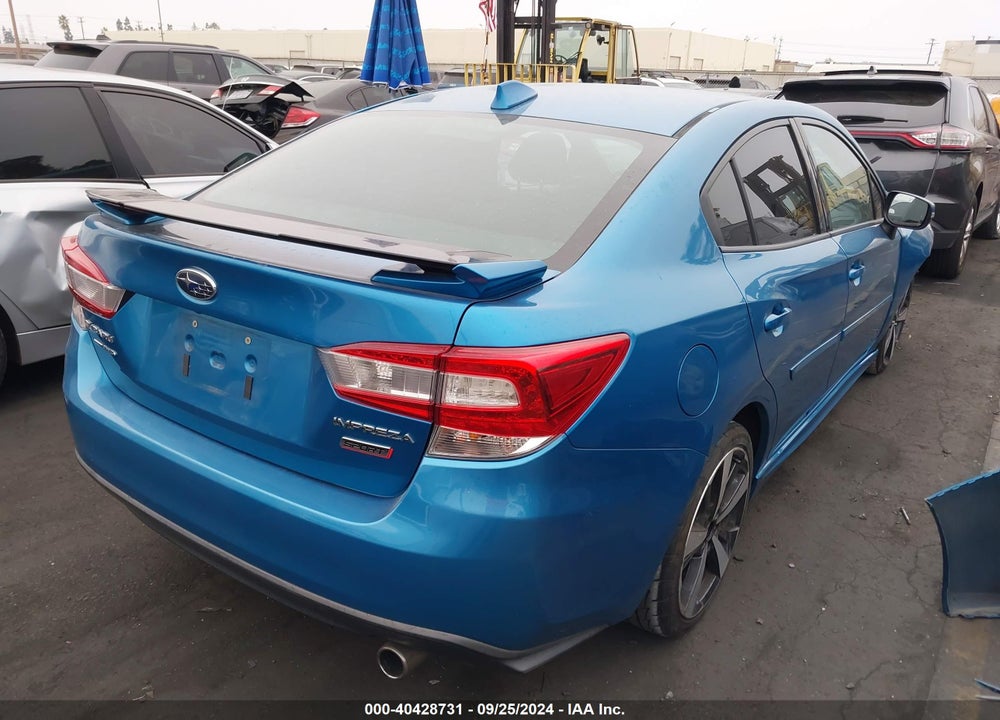 2017 SUBARU IMPREZA 2.0I SPORT VIN: 4S3GKAM64H3604562