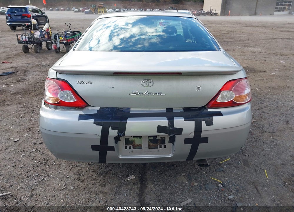 2003 TOYOTA CAMRY SOLARA SLE V6 VIN: 2T1CF28P33C604256