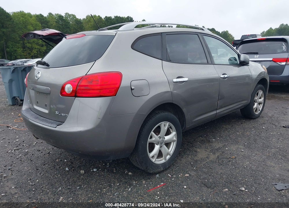 2010 NISSAN ROGUE SL VIN: JN8AS5MV6AW612711