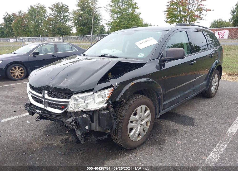 2016 DODGE JOURNEY SE VIN: 3C4PDCAB9GT138816