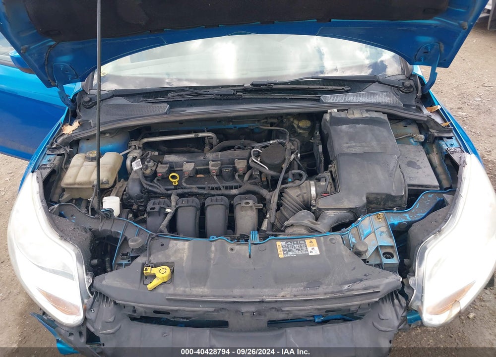 2014 FORD FOCUS SE VIN: 1FADP3F22EL411838