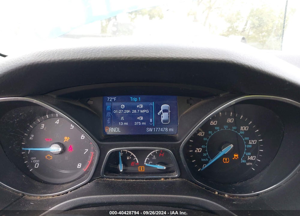 2014 FORD FOCUS SE VIN: 1FADP3F22EL411838