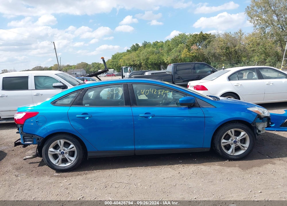 2014 FORD FOCUS SE VIN: 1FADP3F22EL411838