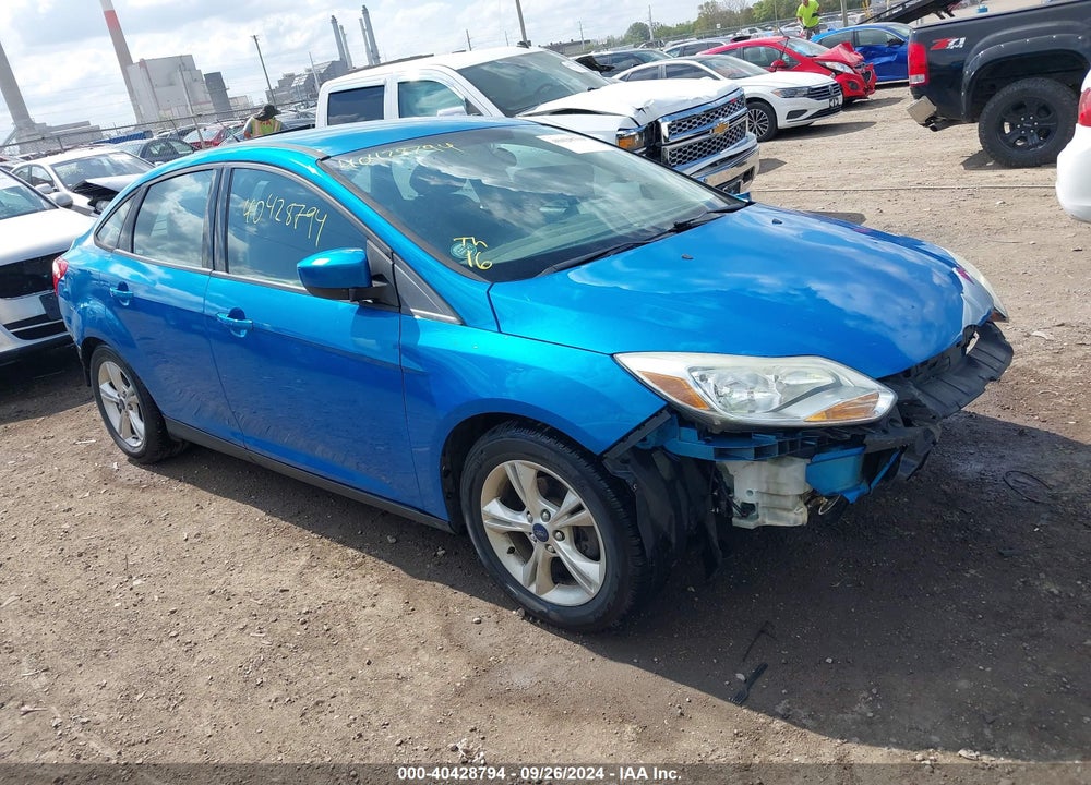 2014 FORD FOCUS SE VIN: 1FADP3F22EL411838