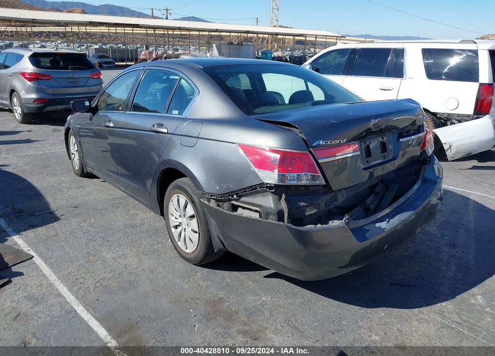 2012 HONDA ACCORD 2.4 LX VIN: 1HGCP2F3XCA145620