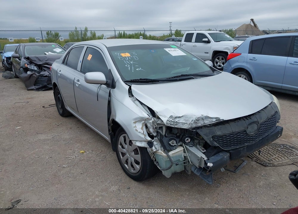2009 TOYOTA COROLLA LE VIN: JTDBL40E89J029434