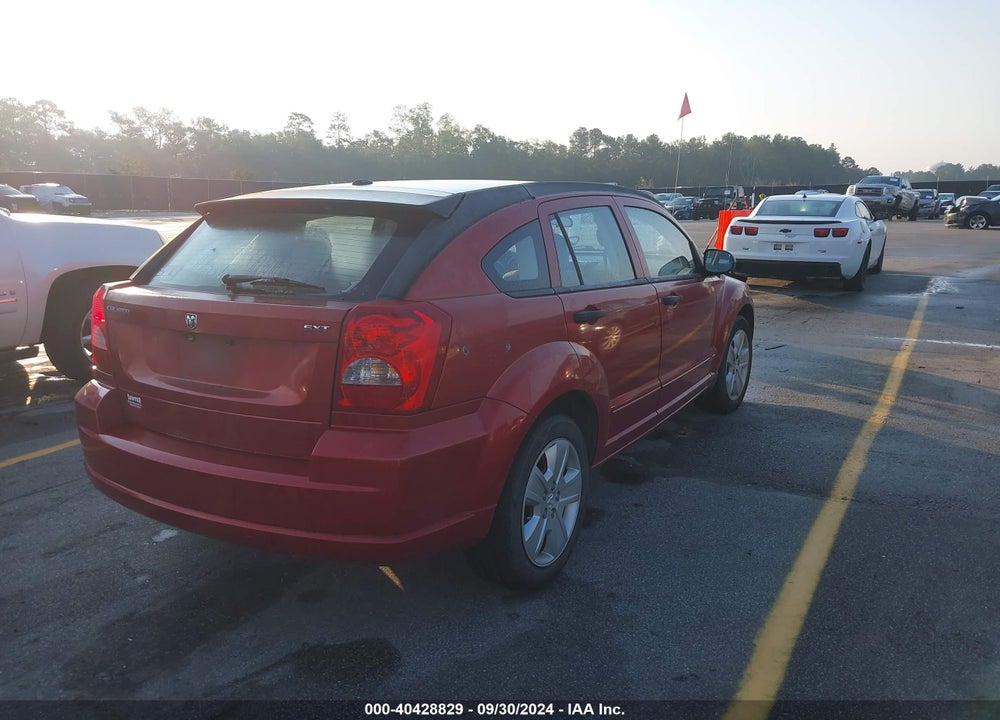 2007 DODGE CALIBER SXT VIN: 1B3HB48B77D204812
