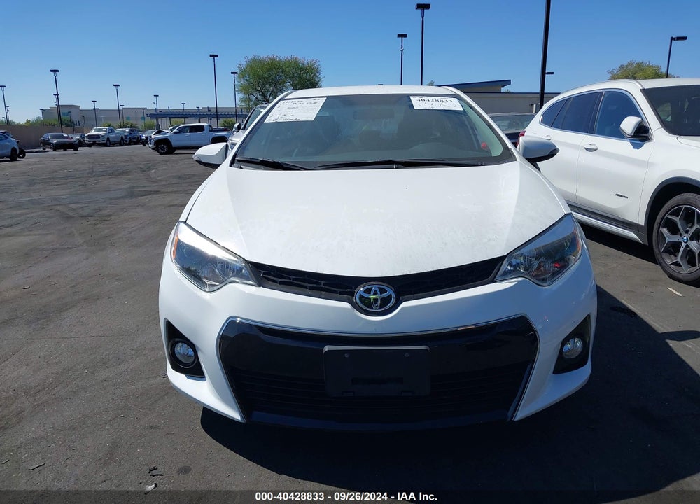 2016 TOYOTA COROLLA S PLUS VIN: 5YFBURHE6GP379085