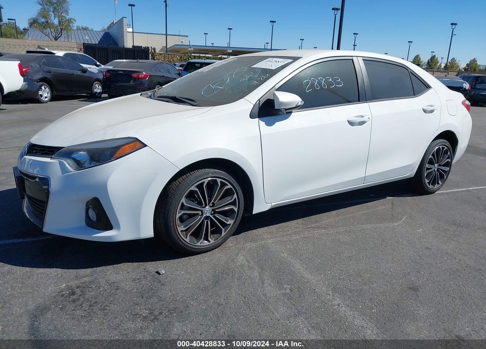 2016 TOYOTA COROLLA S PLUS VIN: 5YFBURHE6GP379085