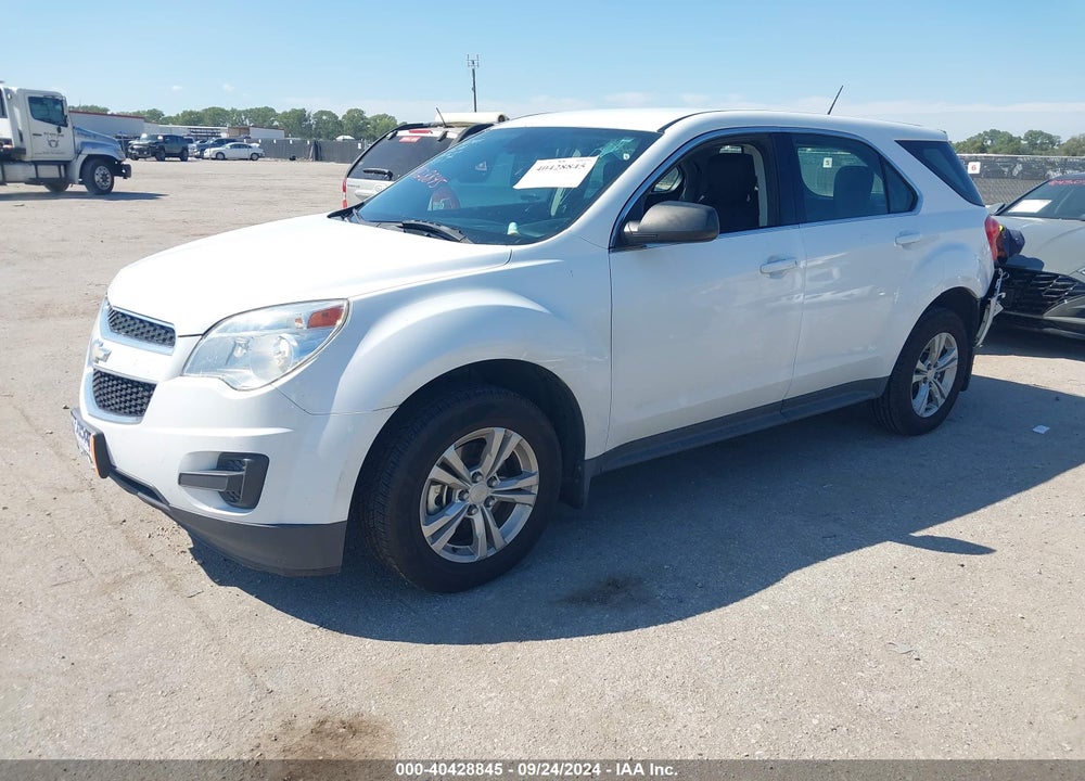 2013 CHEVROLET EQUINOX LS VIN: 2GNALBEK1D6383937