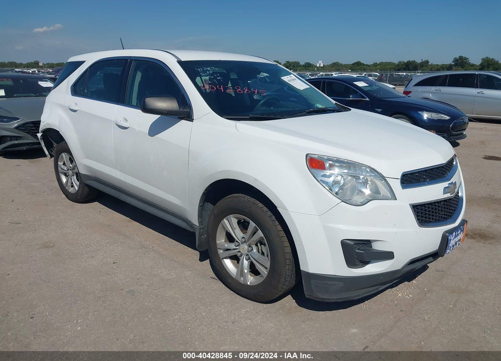 2013 CHEVROLET EQUINOX LS VIN: 2GNALBEK1D6383937