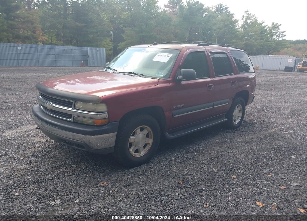 2002 CHEVROLET TAHOE LS VIN: 1GNEK13ZX2R128185
