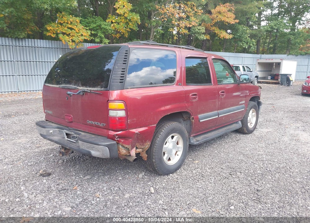 2002 CHEVROLET TAHOE LS VIN: 1GNEK13ZX2R128185