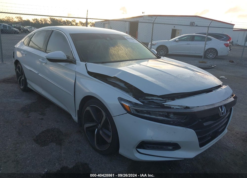 2018 HONDA ACCORD SPORT VIN: 1HGCV1F31JA169186