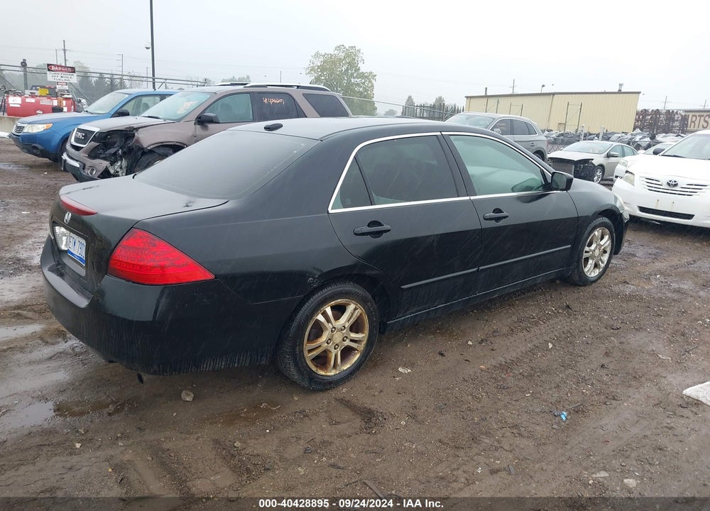 2007 HONDA ACCORD 2.4 EX VIN: 1HGCM568X7A012495
