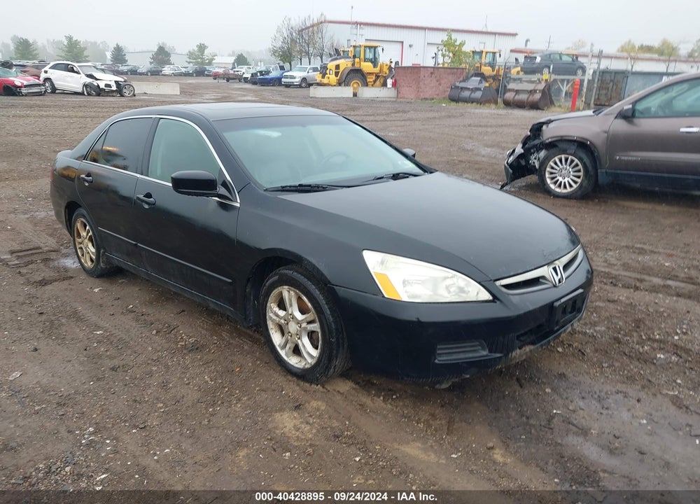 2007 HONDA ACCORD 2.4 EX VIN: 1HGCM568X7A012495