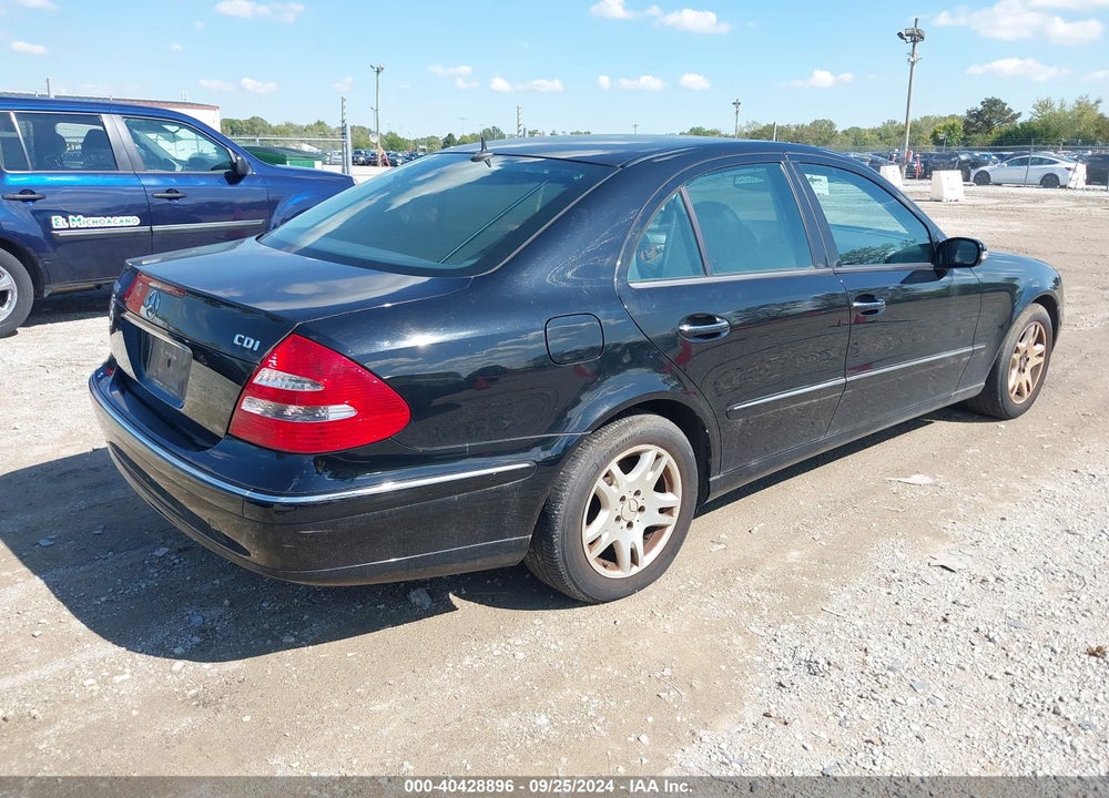 2005 MERCEDES-BENZ E 320 CDI VIN: WDBUF26J35A736765