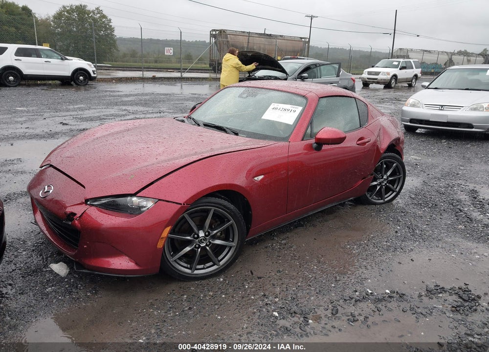 2019 MAZDA MX-5 MIATA RF GRAND TOURING VIN: JM1NDAM72K0301167