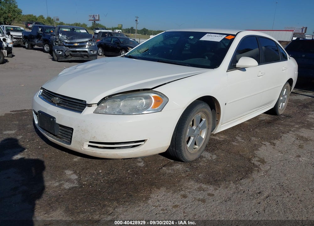 2009 CHEVROLET IMPALA LT VIN: 2G1WT57K391171289