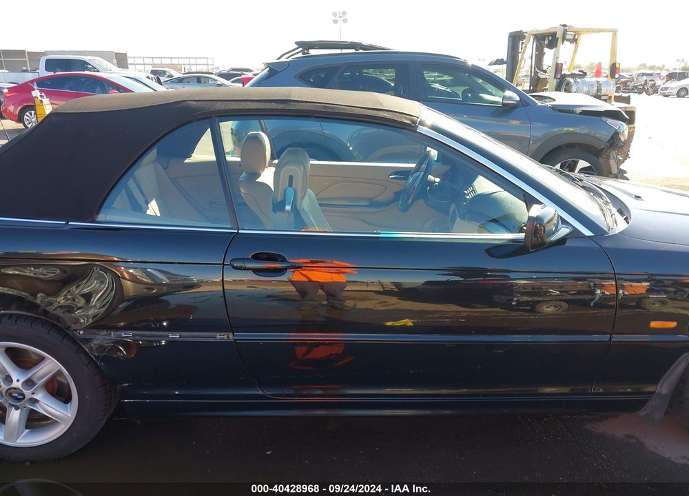 2003 BMW 325CI VIN: WBABS33493PG91642