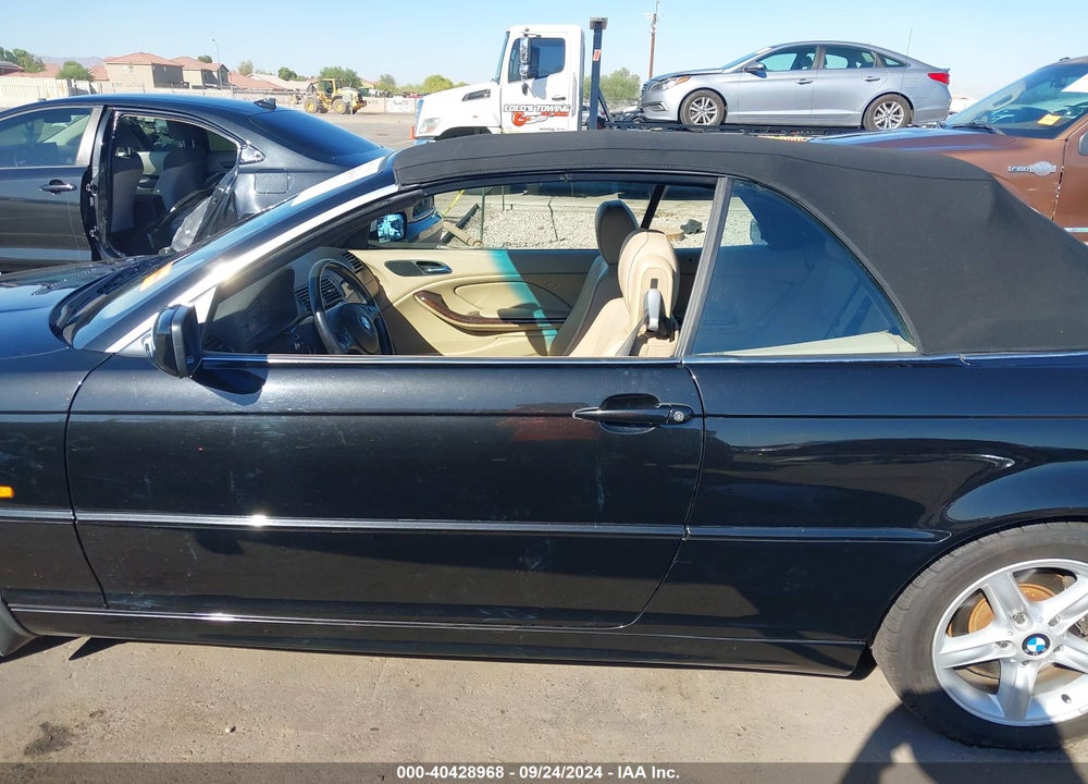2003 BMW 325CI VIN: WBABS33493PG91642