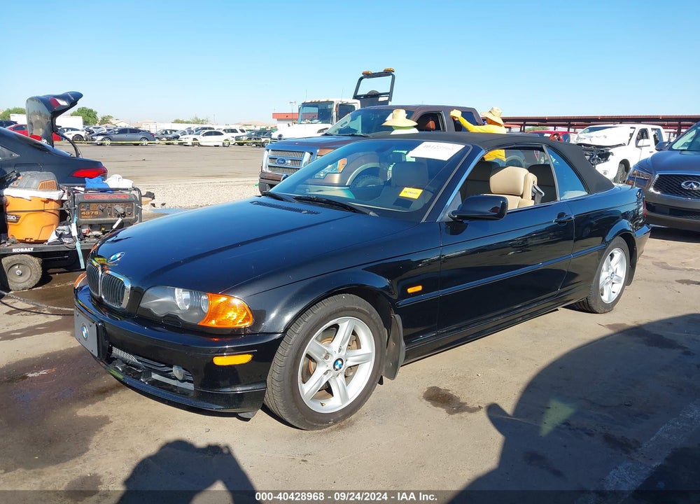 2003 BMW 325CI VIN: WBABS33493PG91642