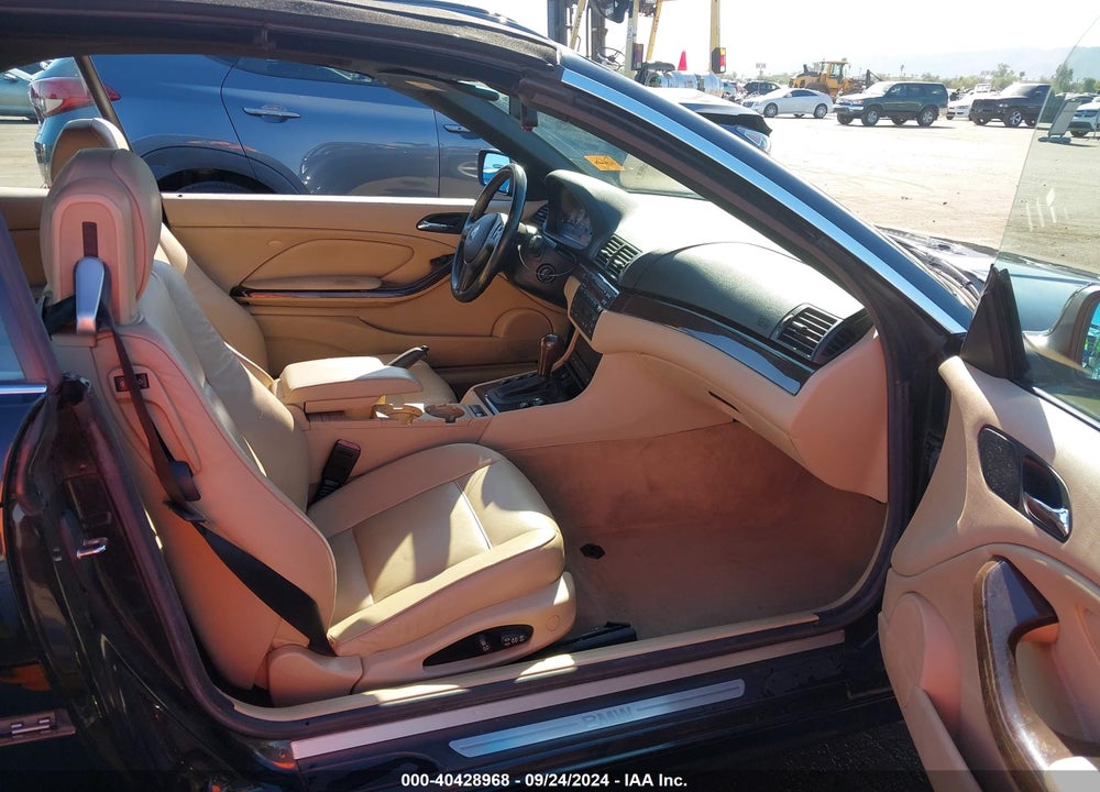 2003 BMW 325CI VIN: WBABS33493PG91642