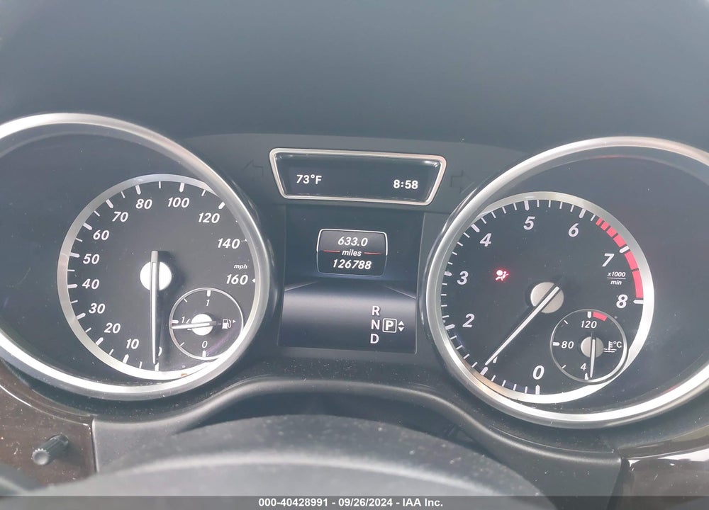 2015 MERCEDES-BENZ ML 350 4MATIC VIN: 4JGDA5HB8FA523413
