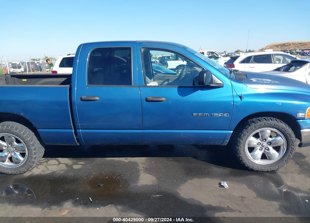 2005 DODGE RAM 1500 SLT/LARAMIE VIN: 1D7HA18D75S238569