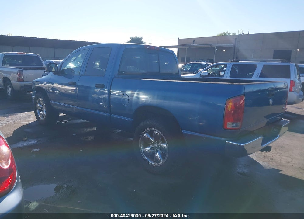 2005 DODGE RAM 1500 SLT/LARAMIE VIN: 1D7HA18D75S238569