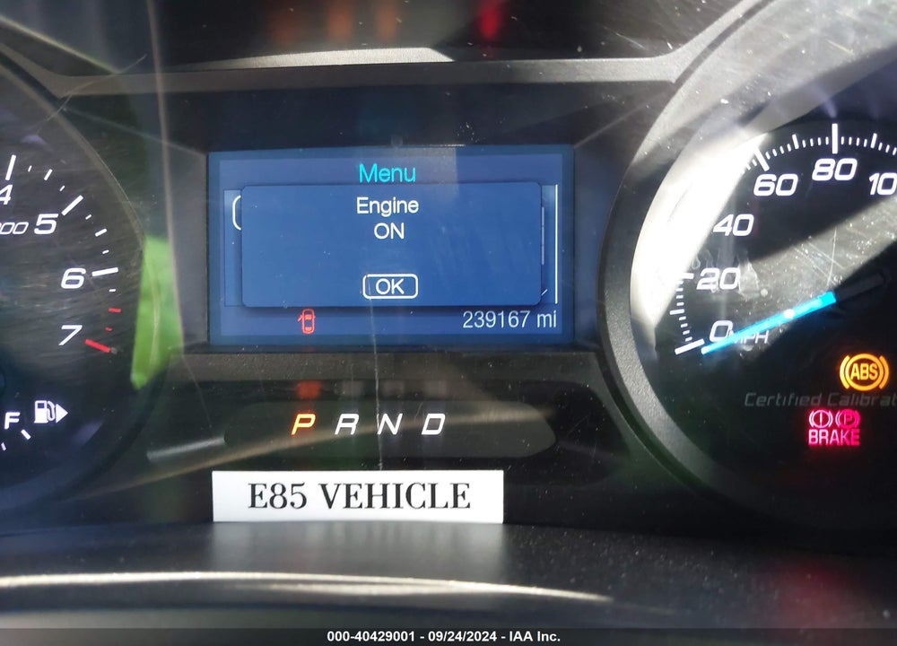 2014 FORD UTILITY POLICE INTERCEPTOR VIN: 1FM5K8AR8EGC40483