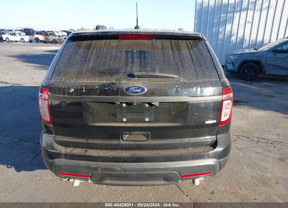 2014 FORD UTILITY POLICE INTERCEPTOR VIN: 1FM5K8AR8EGC40483