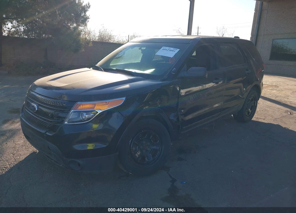 2014 FORD UTILITY POLICE INTERCEPTOR VIN: 1FM5K8AR8EGC40483